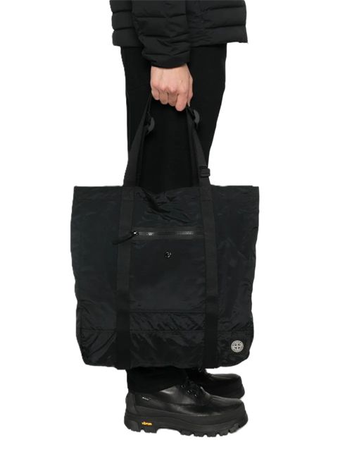 Stone IslandBorsa tote con applicazione Stone Island | L1S159200012S0251V0029